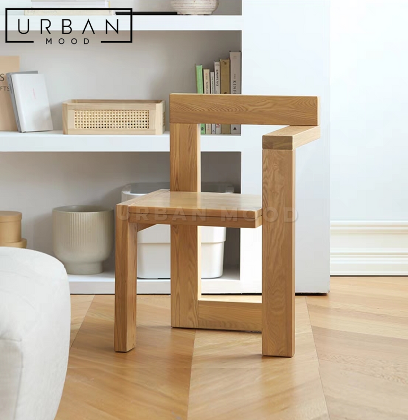 Premium | CABO Solid Wood Designer Chair – Urban Mood