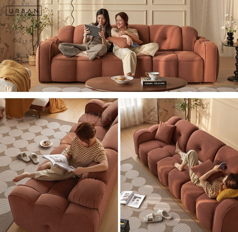 CADIA Modern Velvet Sofa