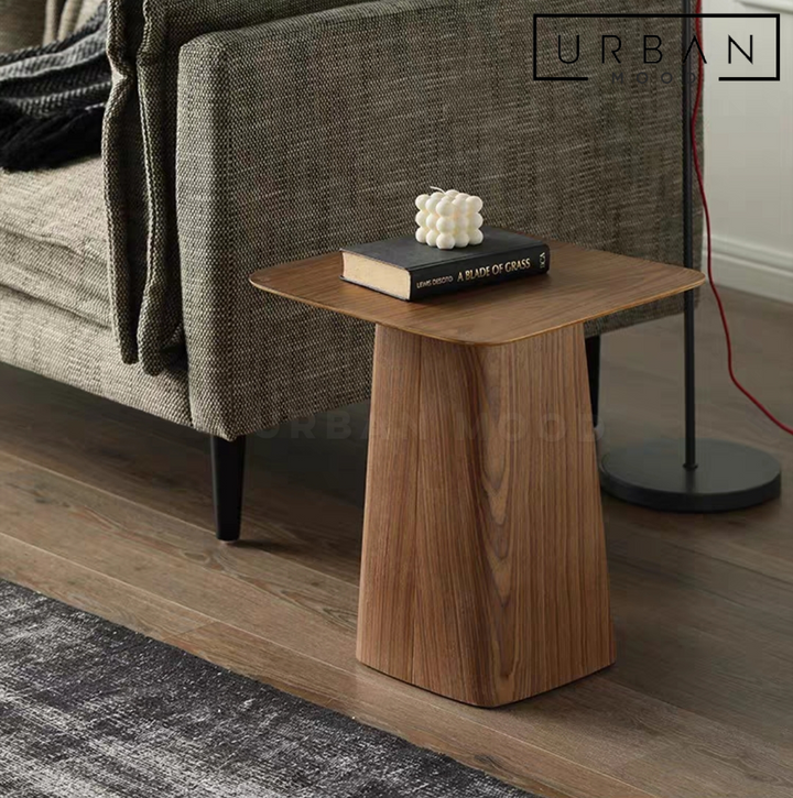 CARLTON Modern Solid Wood Side Table