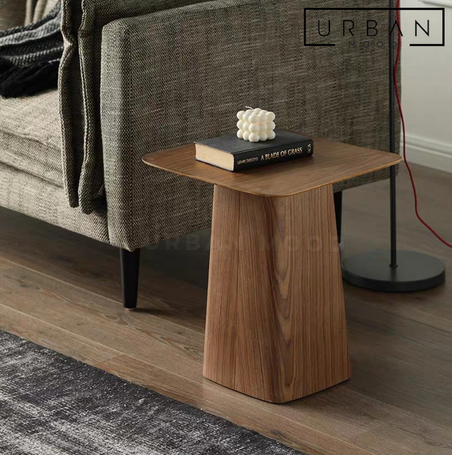CARLTON Modern Solid Wood Side Table – Urban Mood