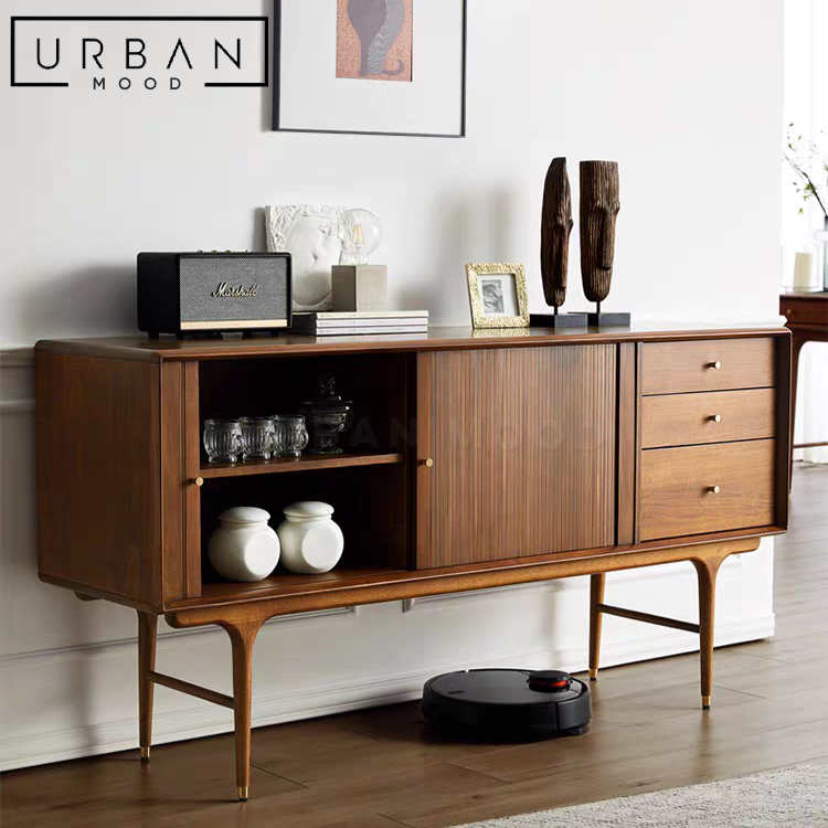 CARVEN Rustic Solid Wood Sideboard