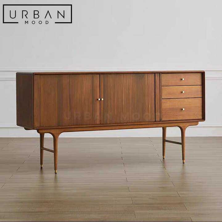 CARVEN Rustic Solid Wood Sideboard