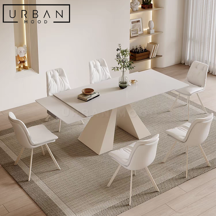 CAVA Modern Extendable Sintered Stone Dining Table