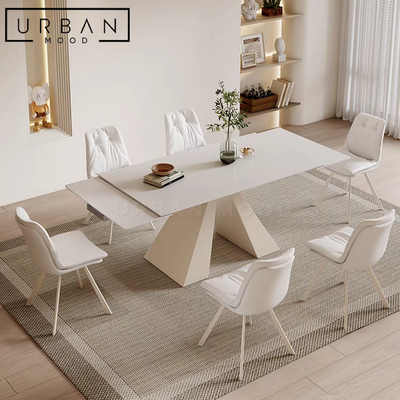 CAVA Modern Extendable Sintered Stone Dining Table
