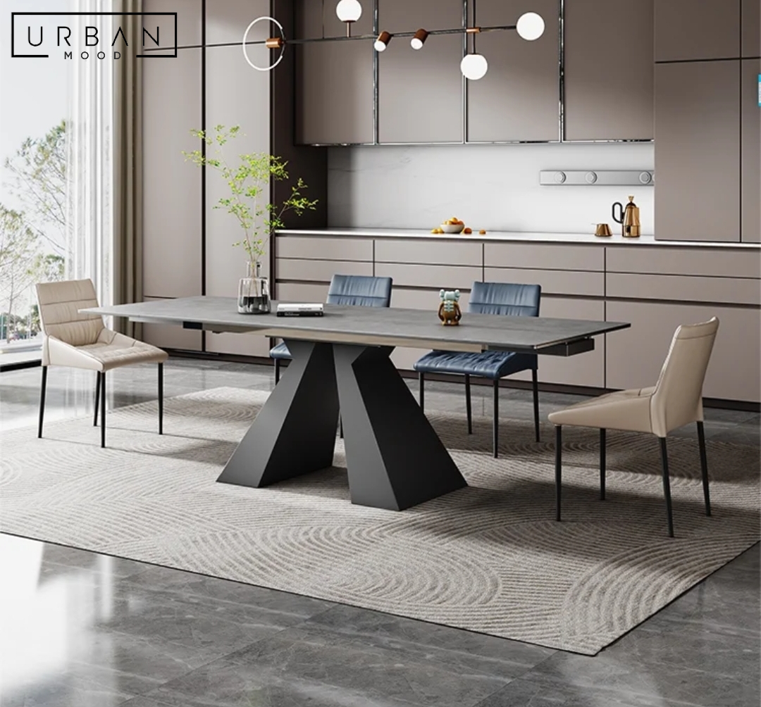 CAVA Modern Extendable Sintered Stone Dining Table