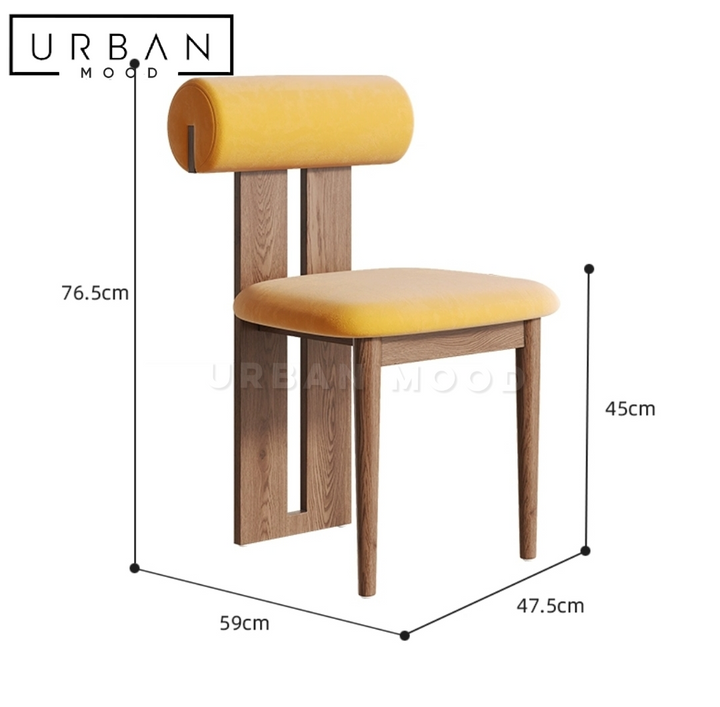 CHANG Modern Solid Wood Dining Chair