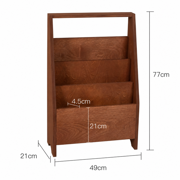 OVELLE Rustic Magazine Rack - Urban Mood Singapore