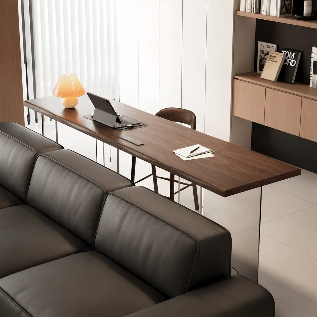 VALMERE Modern Solid Wood Study Table - Urban Mood Singapore