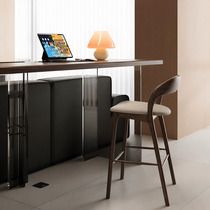 VALMERE Modern Solid Wood Study Table - Urban Mood Singapore