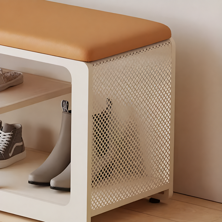 ELOMIR Minimalist Entryway Shoe Bench - Urban Mood Singapore