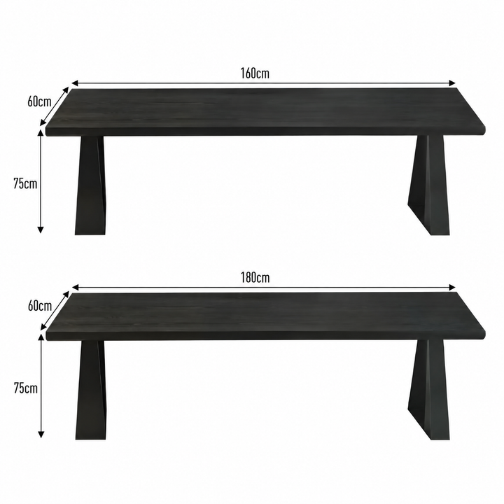 HAVELLO Modern Solid Wood Study Table - Urban Mood Singapore