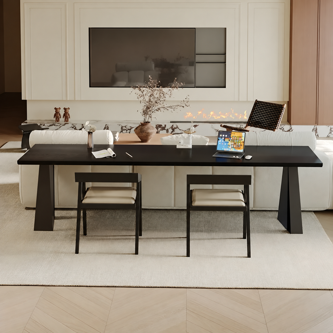 HAVELLO Modern Solid Wood Study Table - Urban Mood Singapore