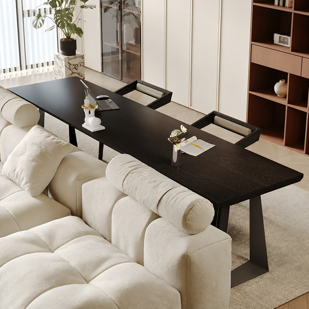 HAVELLO Modern Solid Wood Study Table - Urban Mood Singapore
