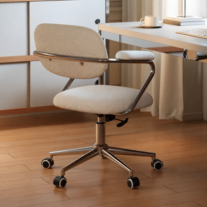 MOKIRA Modern Fabric Study Chair - Cassa Haus Singapore