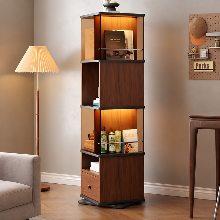 CELESTIA Modern Rotating Bookshelves - Cassa Haus Singapore