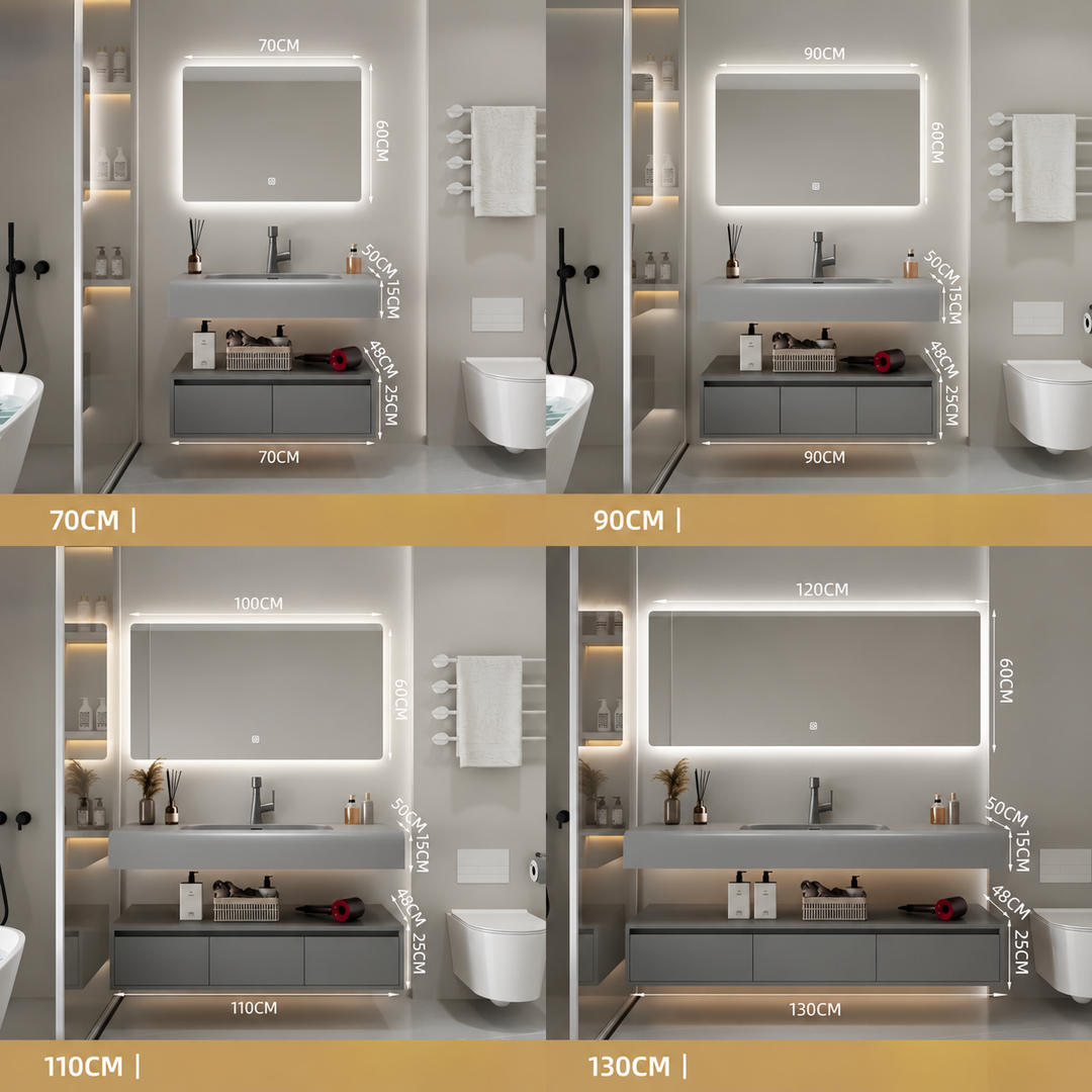 SERIN Modern Bathroom Vanity Set - Cassa Haus Singapore