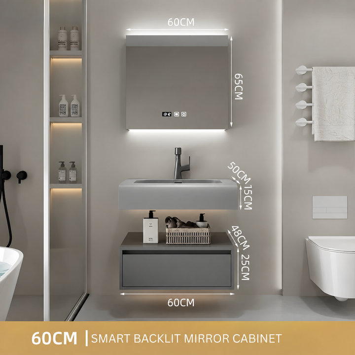 SERIN Modern Bathroom Vanity Set - Cassa Haus Singapore