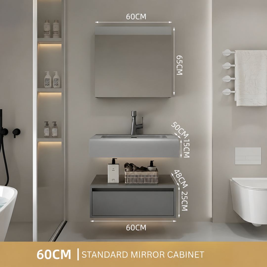 SERIN Modern Bathroom Vanity Set - Cassa Haus Singapore
