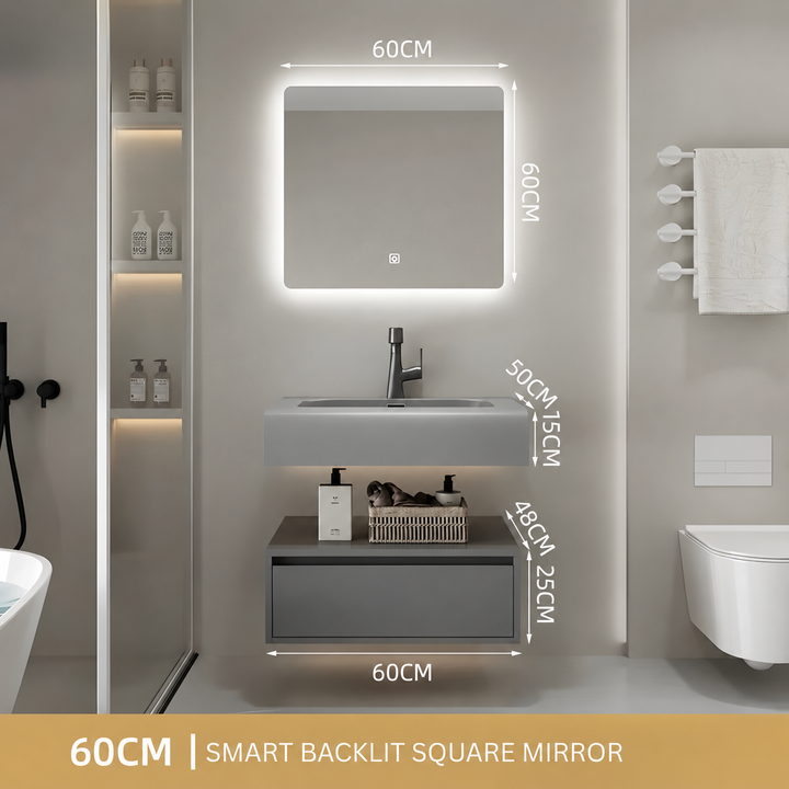 SERIN Modern Bathroom Vanity Set - Cassa Haus Singapore