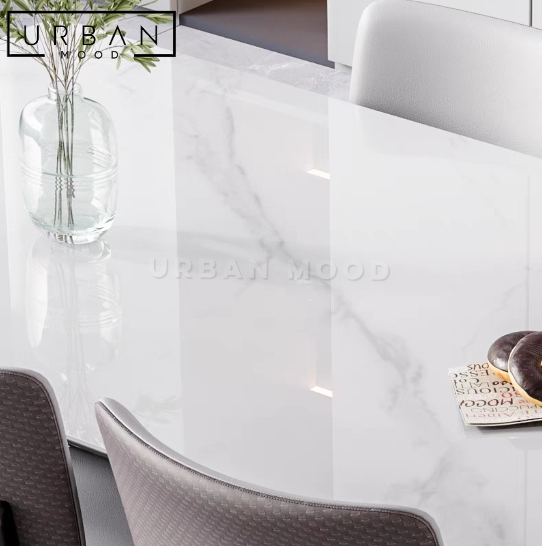 CHIYO Modern Sintered Stone Dining Table