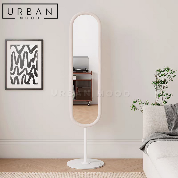 COGNAC Modern Standing Mirror