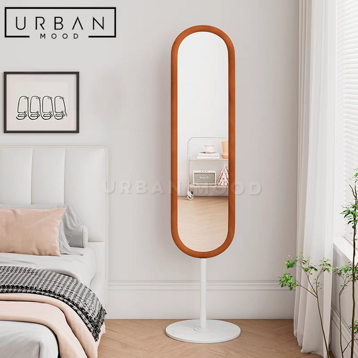 COGNAC Modern Standing Mirror