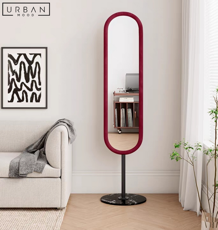 COGNAC Modern Standing Mirror