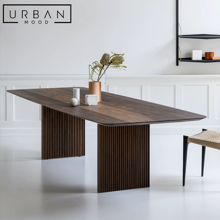 COLMAN Modern Solid Wood Dining Table