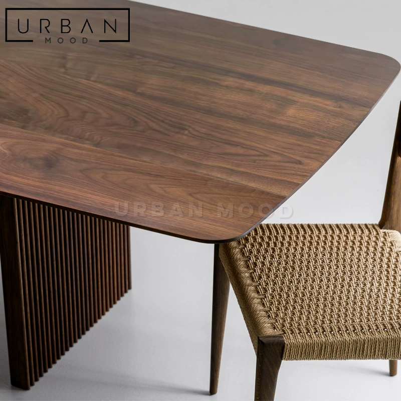 COLMAN Modern Solid Wood Dining Table