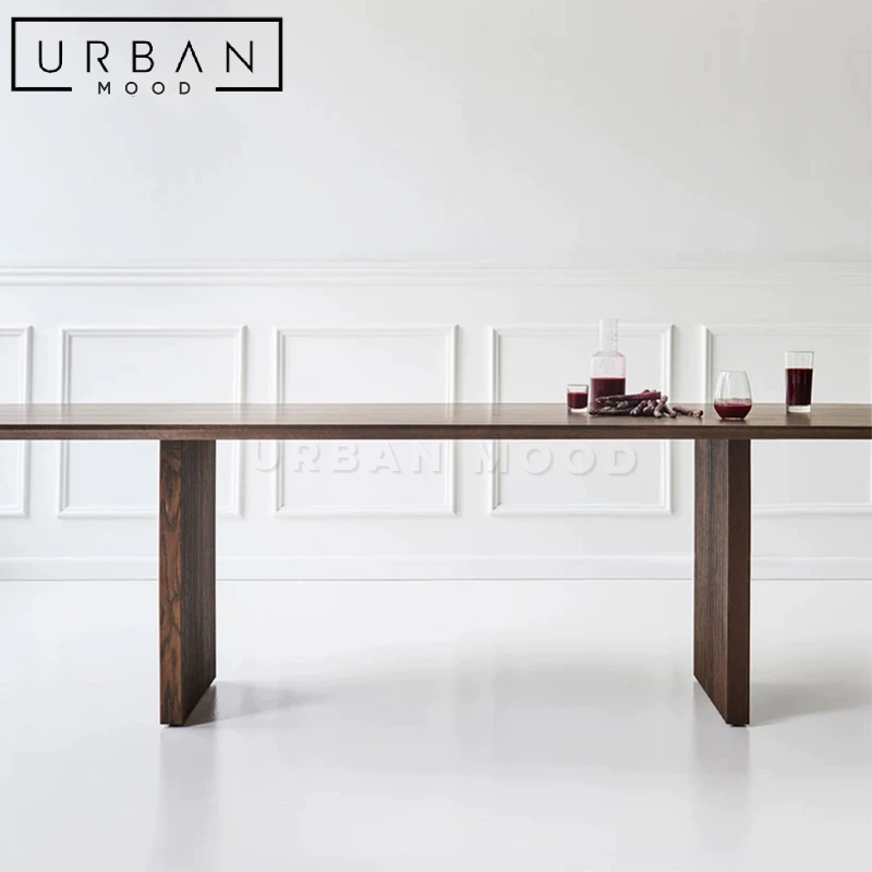 COLMAN Modern Solid Wood Dining Table