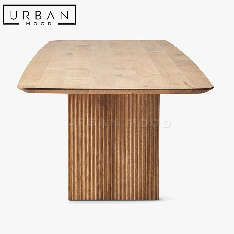 COLMAN Modern Solid Wood Dining Table