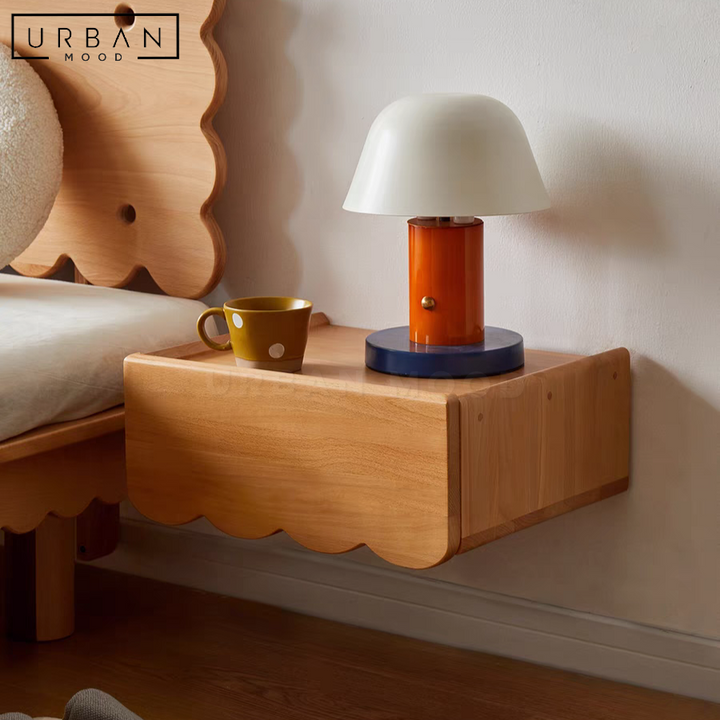 CORNISH Japandi Floating Bedside Table