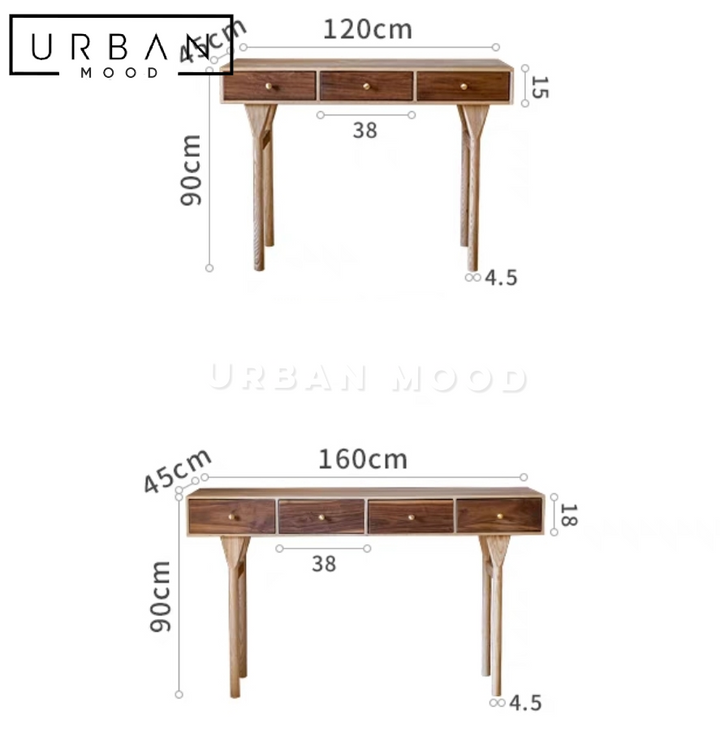 CROFT Rustic Console Table