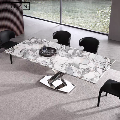 CRYSTAL Modern Marble Dining Table