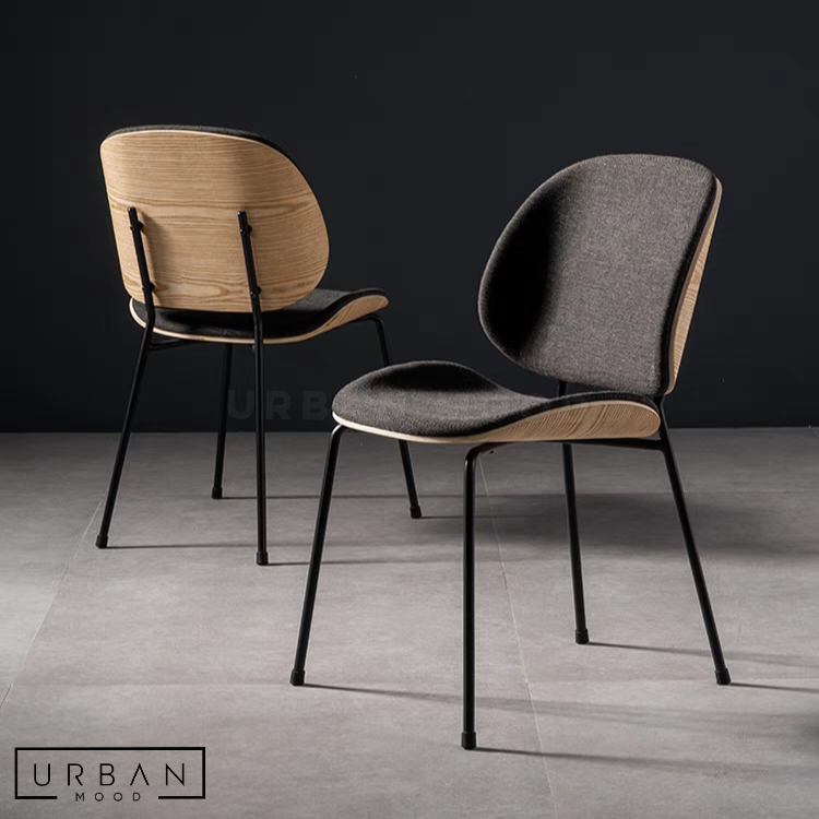 CUFF Modern Fabric Dining Chair (Set of 2)