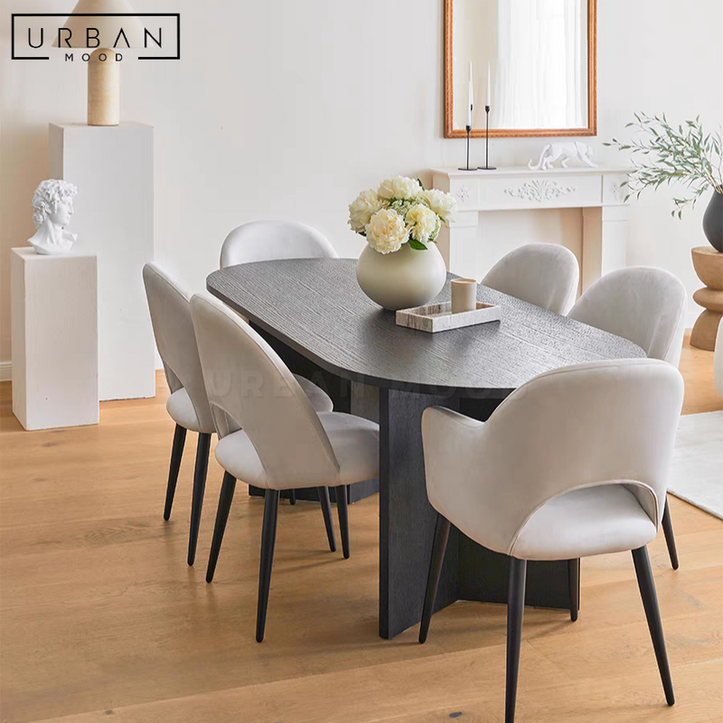 CURTIS Modern Solid Wood Dining Table