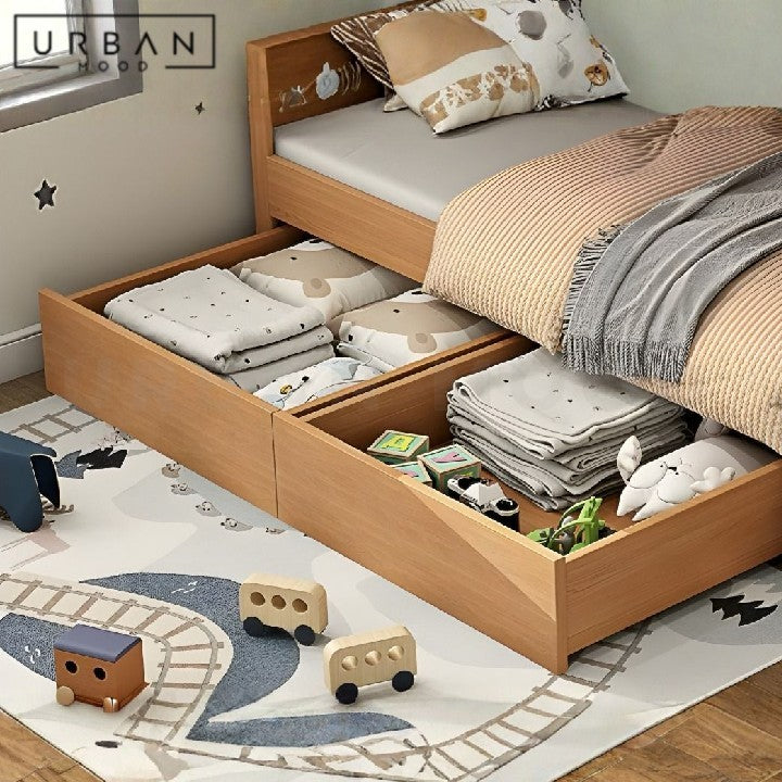 DAELE Modern Double Decker Bedframe