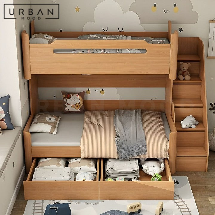 DAELE Modern Double Decker Bedframe