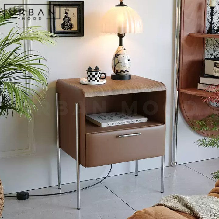 DAFINA Modern Bedside Table