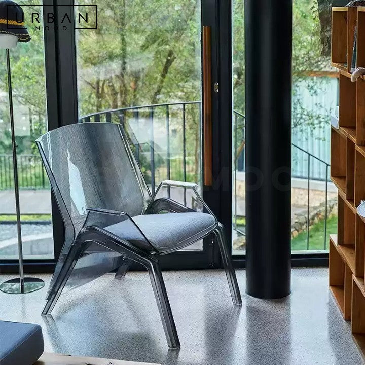 DAGNY Modern Plastic Lounge Chair
