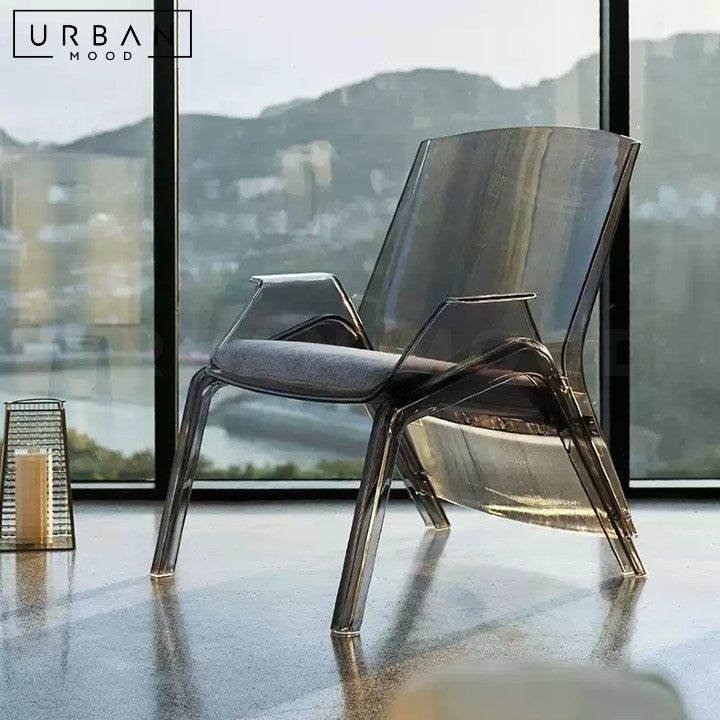 DAGNY Modern Plastic Lounge Chair