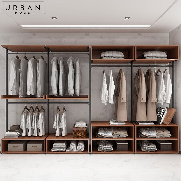 DANNA Modern Open Concept Wardrobe