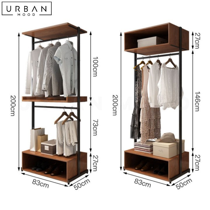 DANNA Modern Open Concept Wardrobe