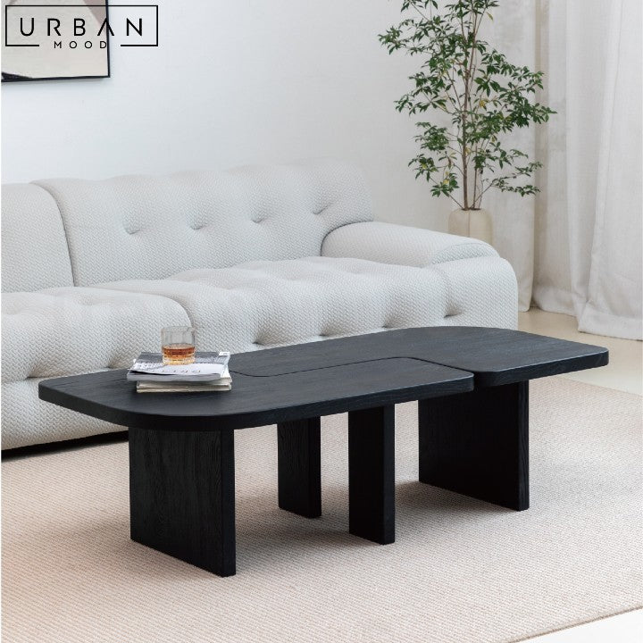 DARA Modern Solid Wood Coffee Table