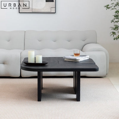 DARA Modern Solid Wood Coffee Table