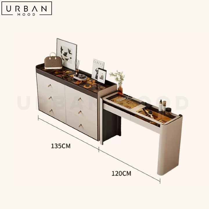 DARIEL Modern Vanity Table