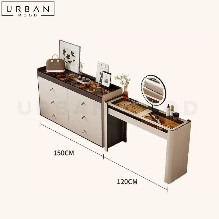 DARIEL Modern Vanity Table