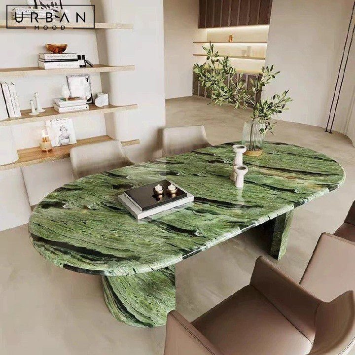 DAWNE Modern Marble Dining Table