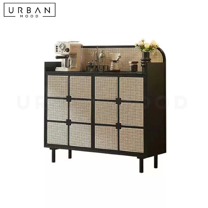 DAVIG Vintage Rattan Sideboard