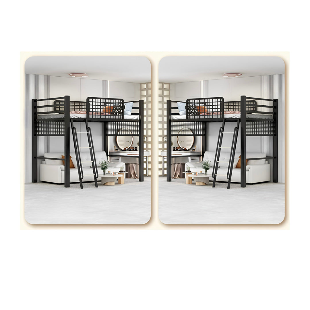 LUXEN Modern Loft Bedframe - Cassa Haus Singapore